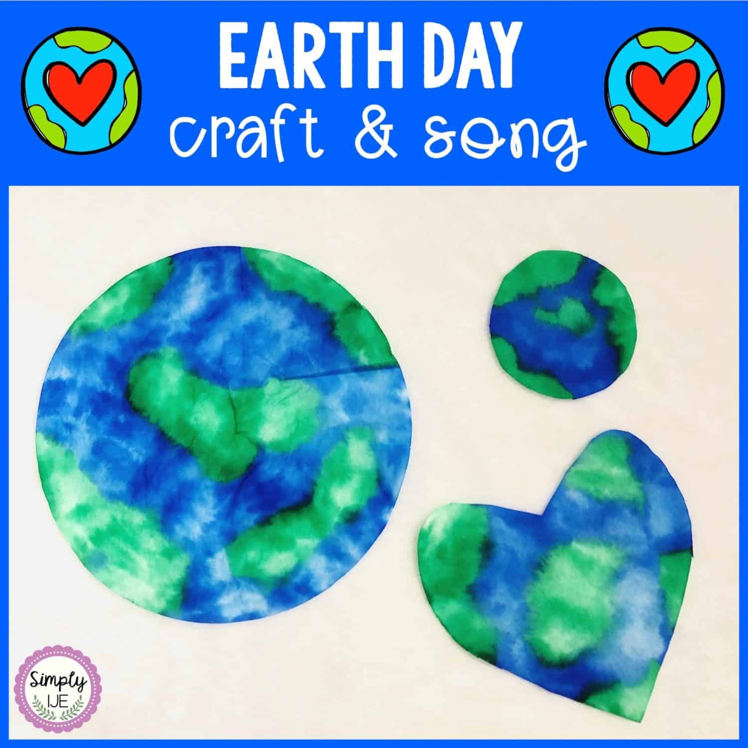 Fun Friday with Mrs. Pankau: Earth Day Craft & Song - Smells Like Teach ...