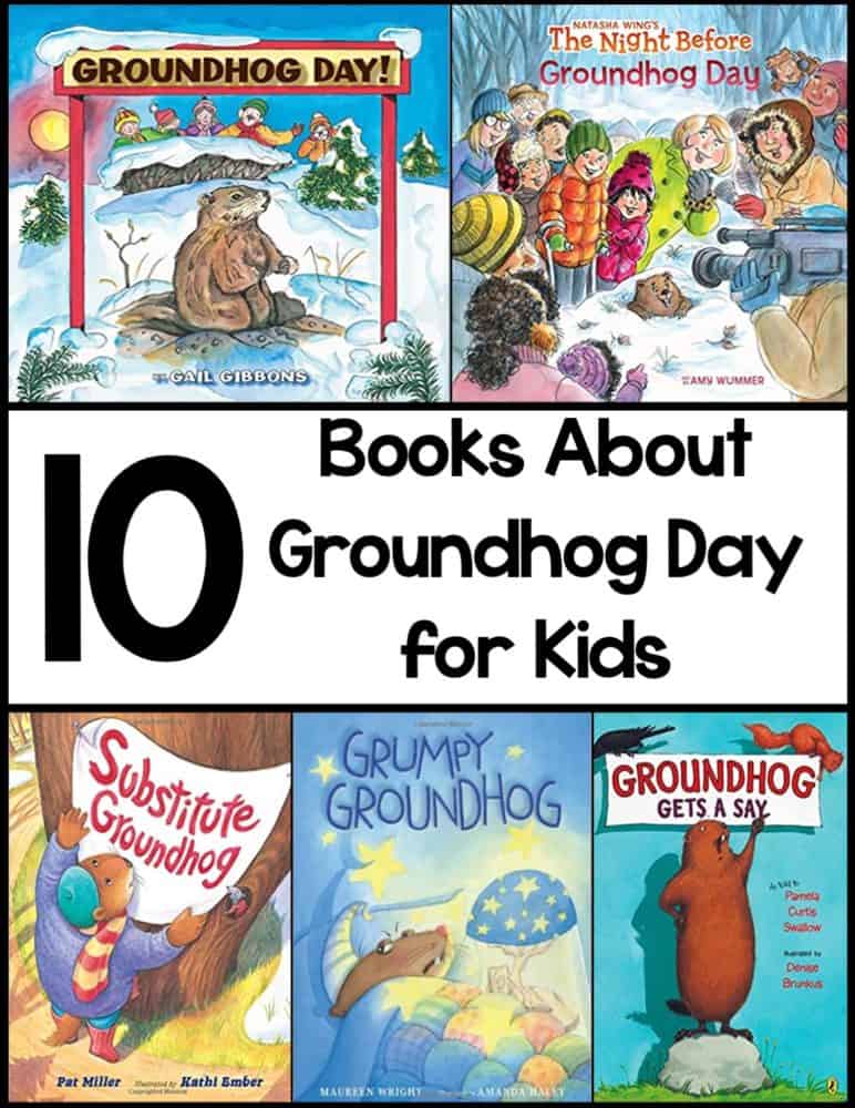 10 Books About Groundhog Day for Kids - Smells Like Teach Spirit